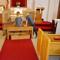 Phoenix organ console installation